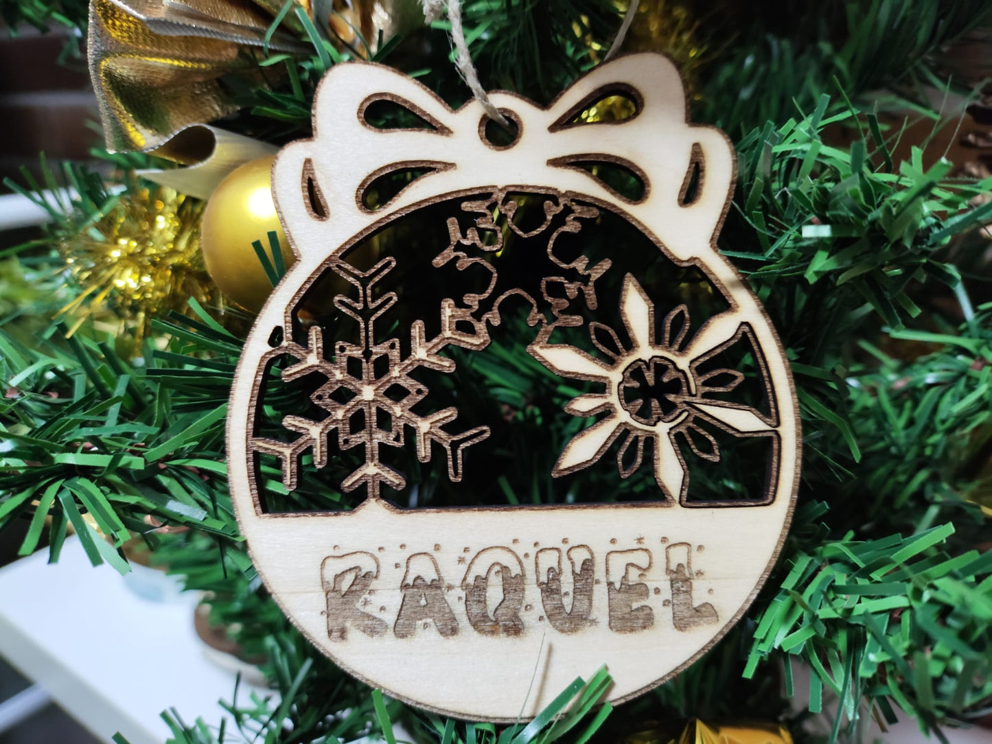 Bola de navidad personalizada winter