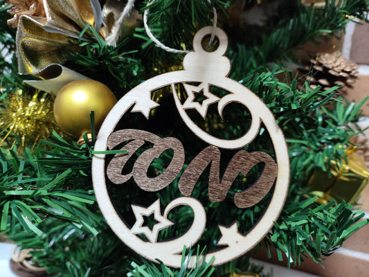 Bola de navidad personalizada stars