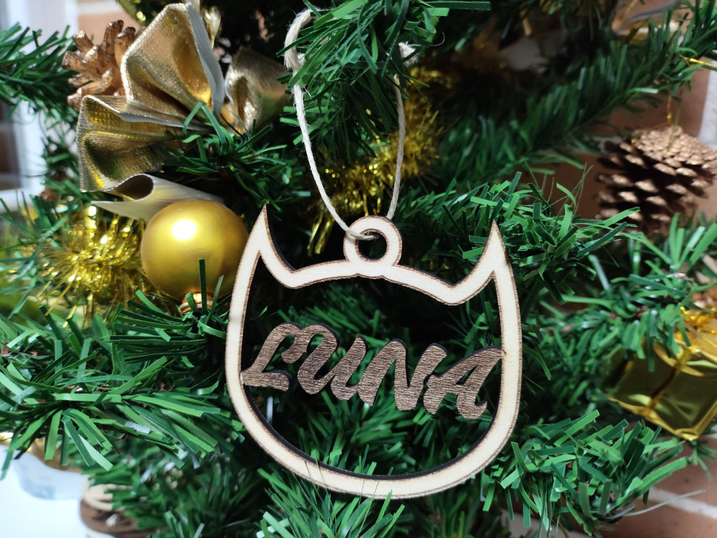 Bola de navidad personalizada mascota